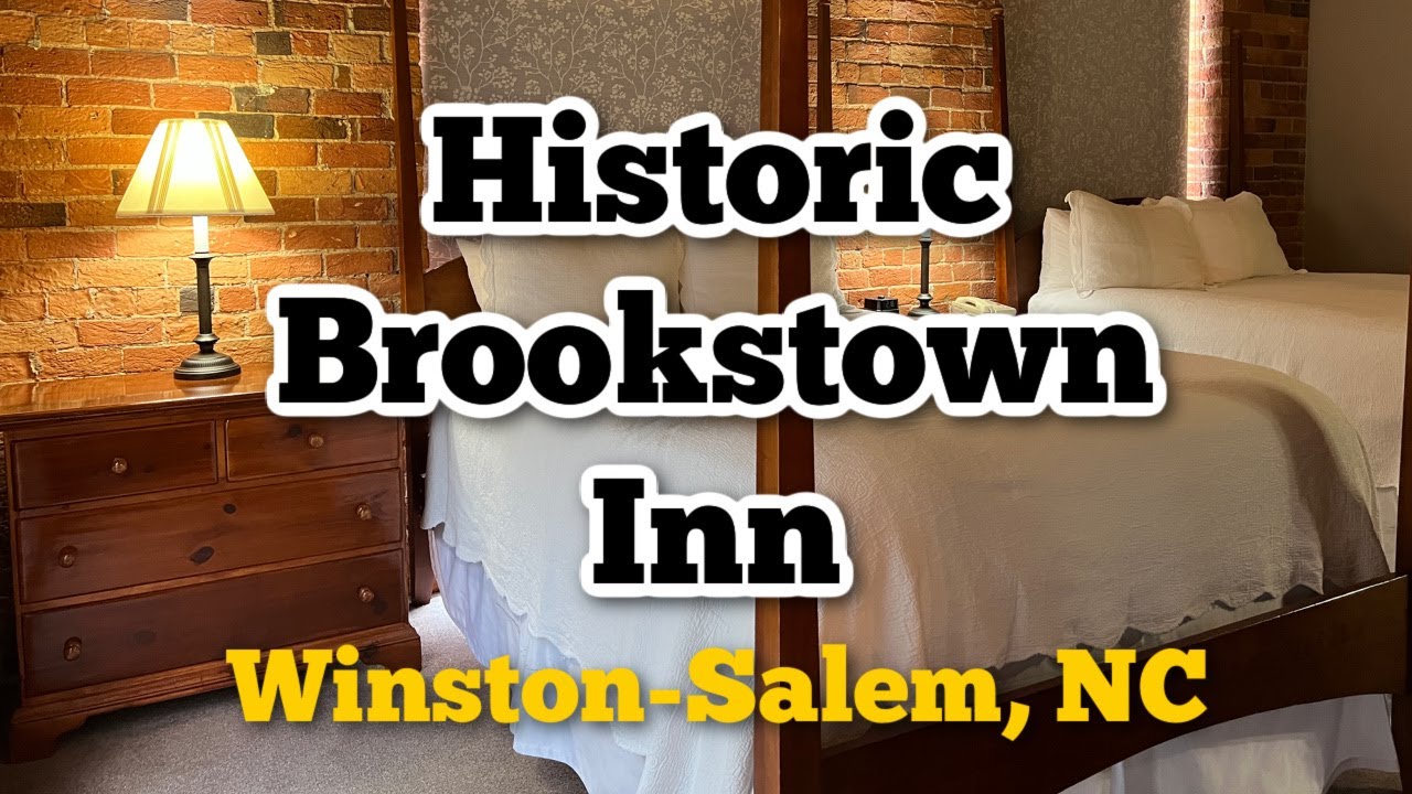 Historic Brookstown Inn is Steps Away from Old Salem: Our Hotel Room Tour in Winston-Salem, NC