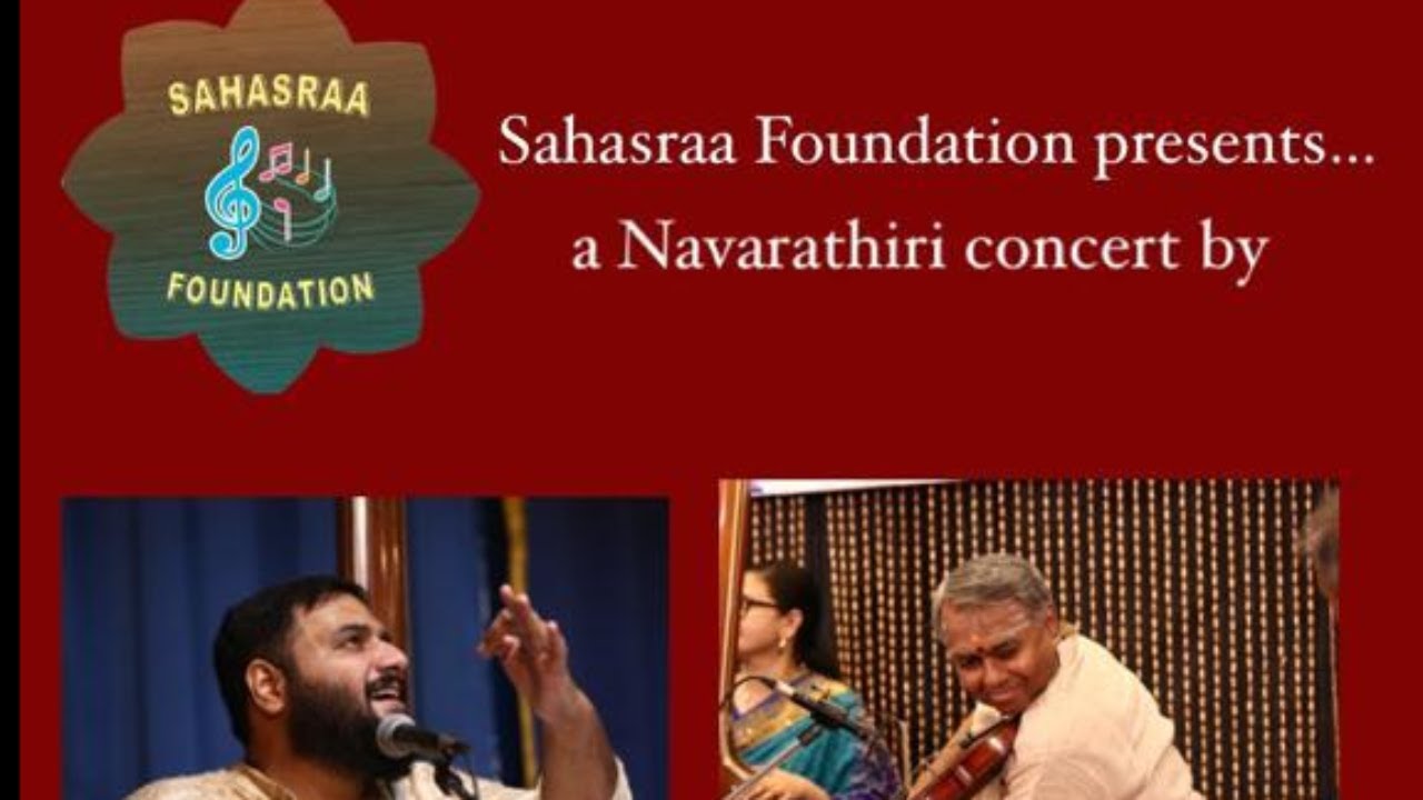 Sahasraa Foundation -Vignesh Iswar Vocal