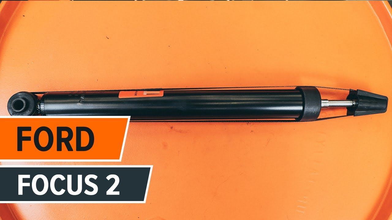 Wie FORD FOCUS 2 Stoßdämpfer hinten wechseln TUTORIAL | AUTODOC