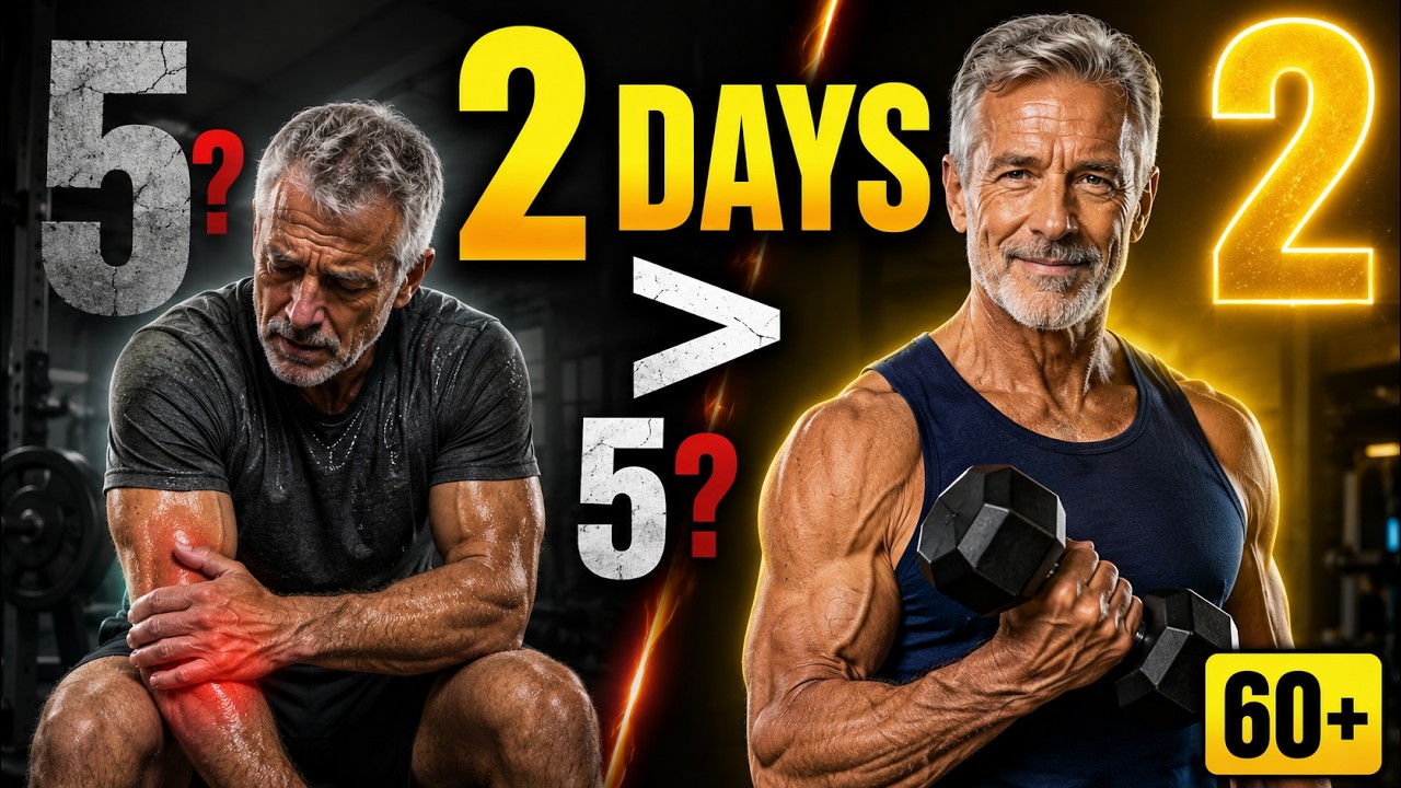 The 2-Day Workout That Builds More Muscle After 60 Than Training 5 Days a Week