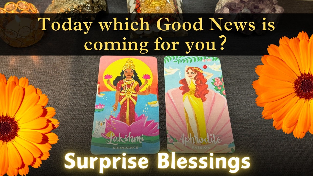 ✨ आपको कौनसी खुशखबरी मिलने वाली है | Good news + Blessings | pick a card - tarot card reading