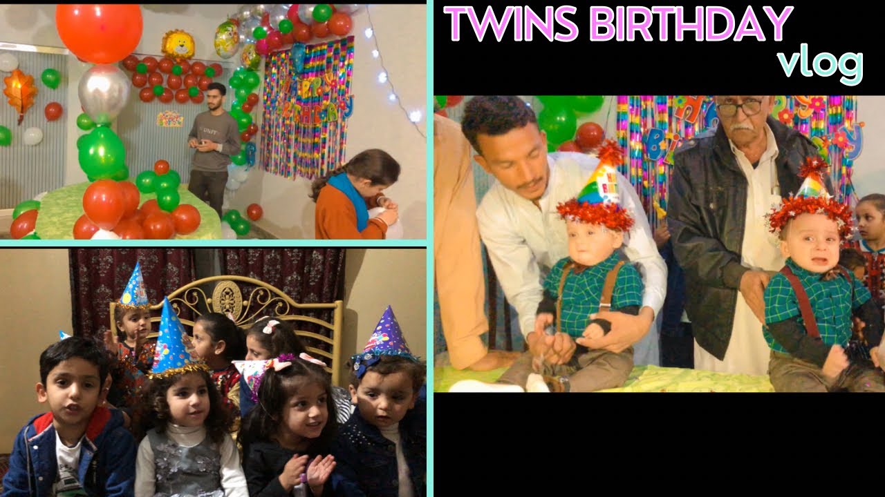 Birthday vlog | twins birthday |everybody got excited