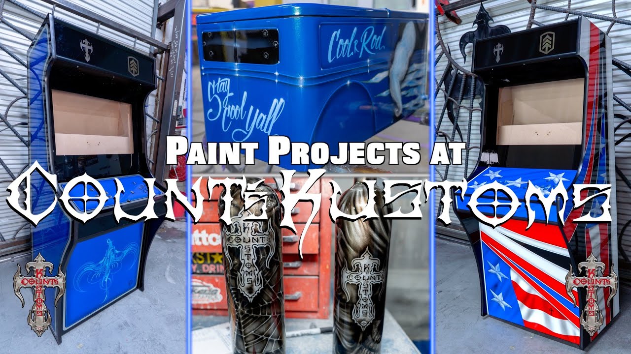 What's Going on at Count’s Kustoms? Paint Projects & More!