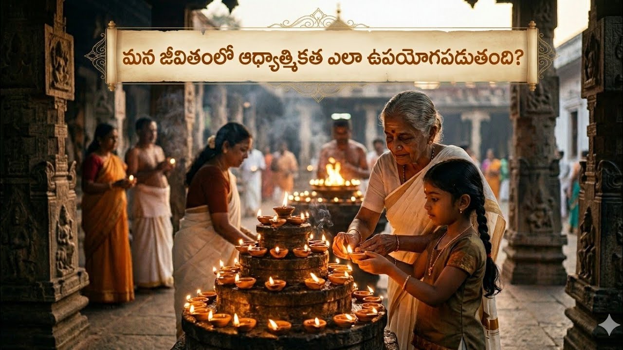 మన జీవితంలో ఆధ్యాత్మికత ఎలా ఉపయోగపడుతుంది (How Spiritual journey is Useful in our life)