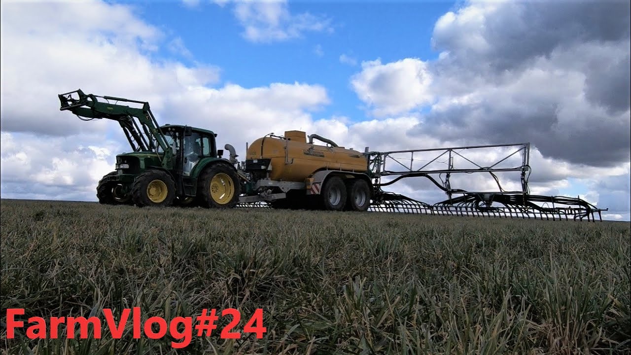 FarmVlog#24 Jetzt wird Gülle gefahren John deere 6320 und Zunhammer 15m³ 21m Schleppschuh