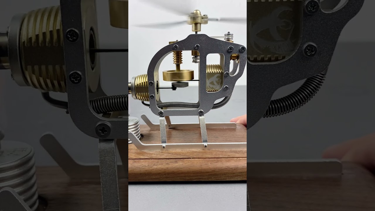 Thermal engine helicopter model