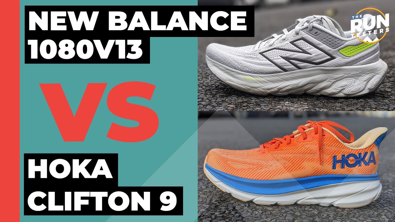 New Balance Fresh Foam 1080v13 Vs Hoka Clifton 9 | Two cushioned shoes with some big updates