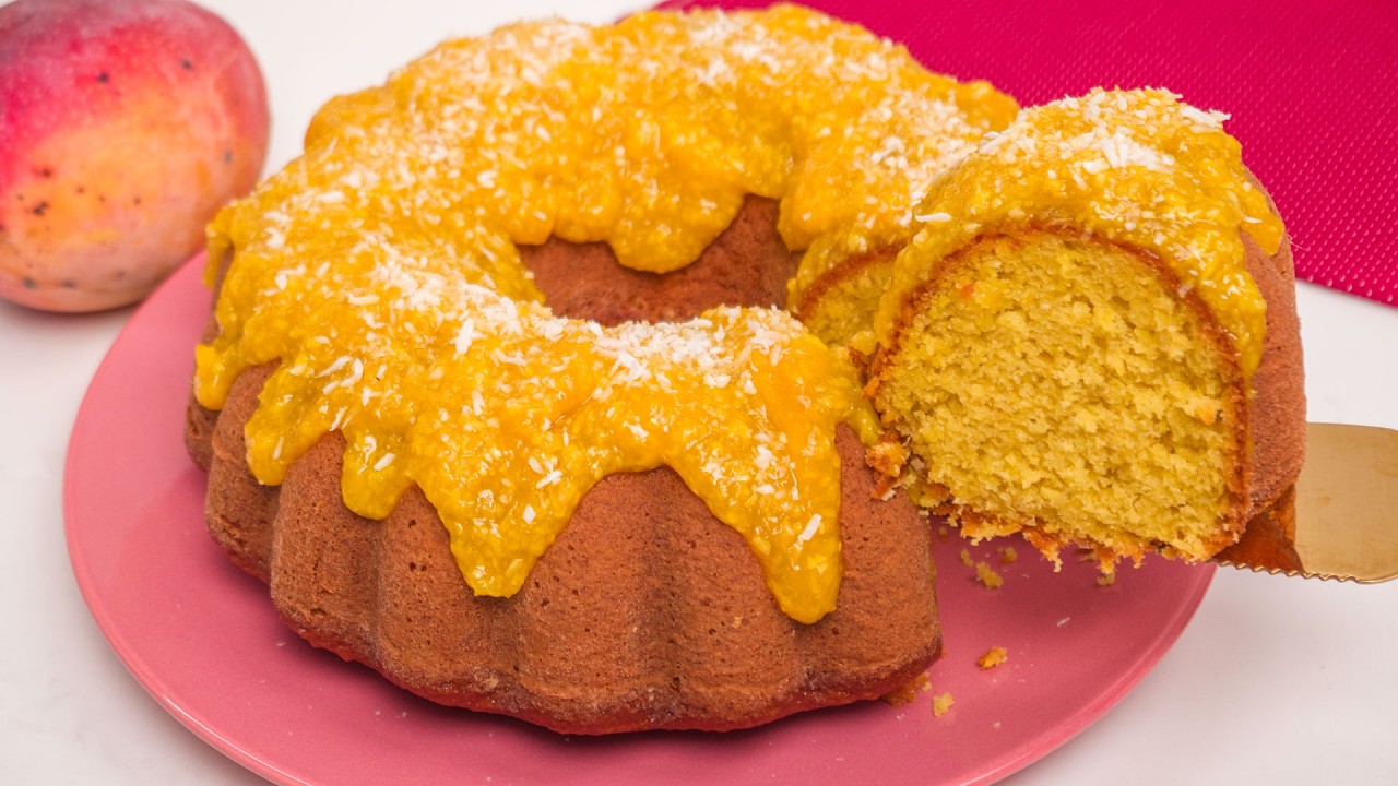BOLO DE MANGA COM COCO DE LIQUIDIFICADOR DELICIOSO | Cook'n Enjoy 1729
