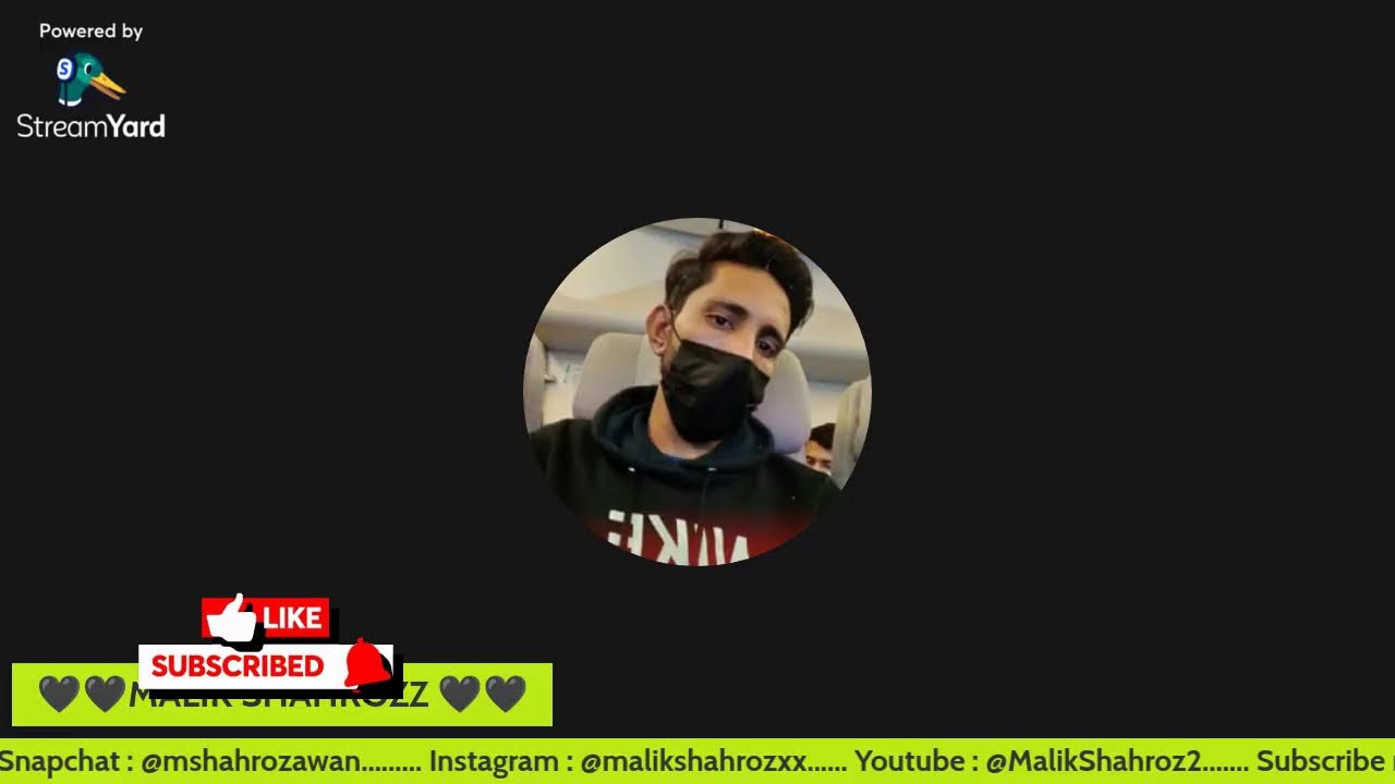 MALIK SHAHROZZ LIVE 🖤