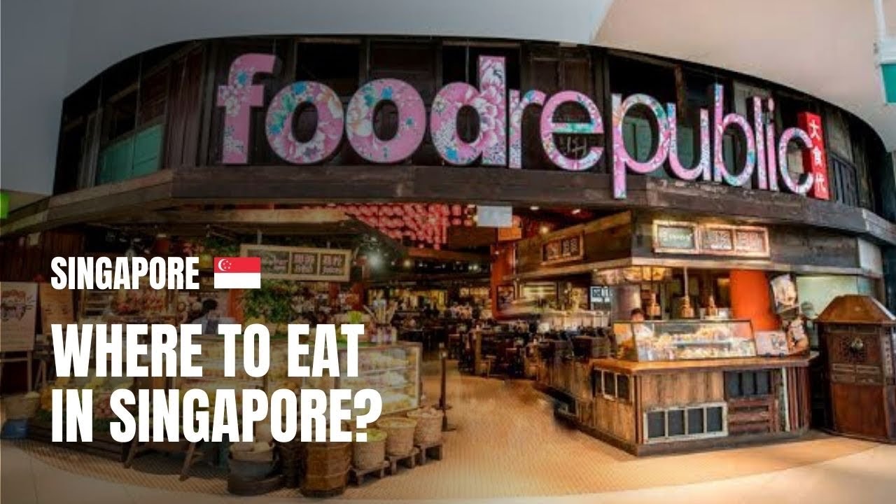 🇸🇬 [4K] Where to Eat in Singapore? | Good Ambience. Affordable Price | Food Republic, Vivo City