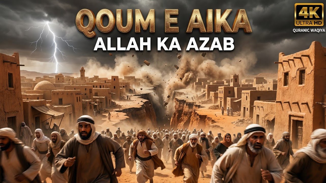 Qoum e Aika Par Allah Ka Azaab ⚡ | Hazrat Shuaib A.S Ka Waqia | Islamic Story