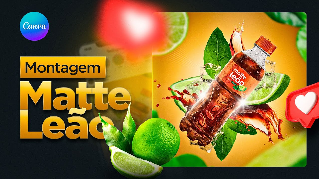 👀MONTAGEM INCRÍVEL de Matte Leão Limão no Canva