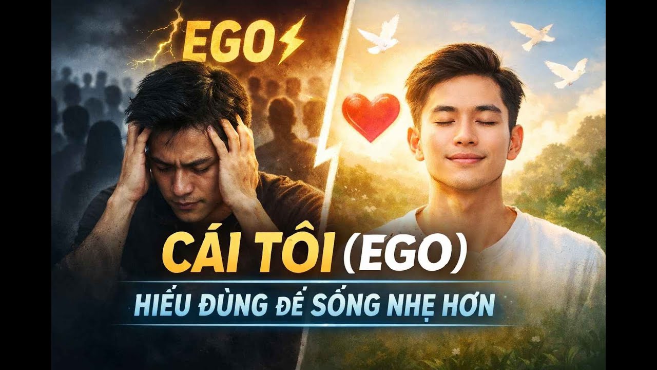 CÁI TÔI (EGO) – HIỂU ĐÚNG ĐỂ SỐNG NHẸ HƠN