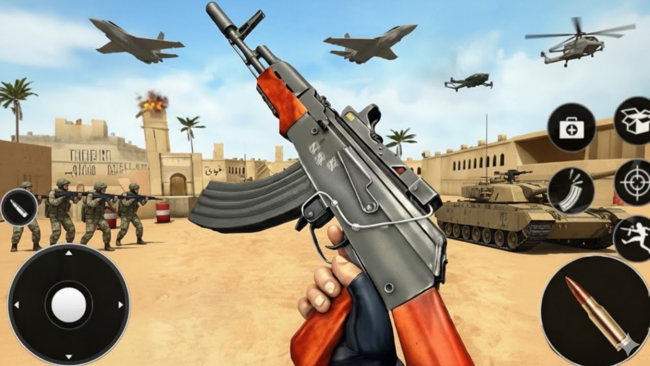 One Mistake = Mission Failed! Anti Terrorist FPS Survival 😳🔥