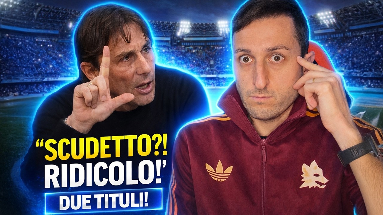 Conte SBOTTA: “Scudetto? RIDICOLO!”