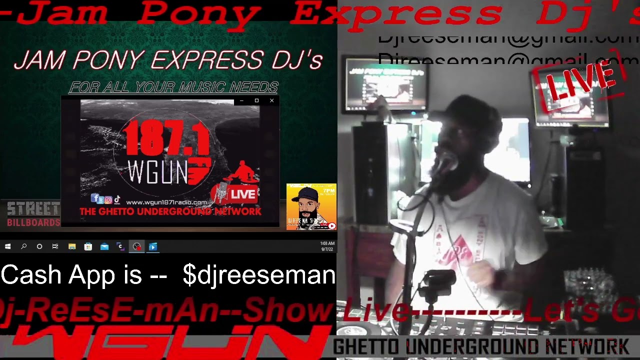 Dj Reese Man Live #906  =No Talking+