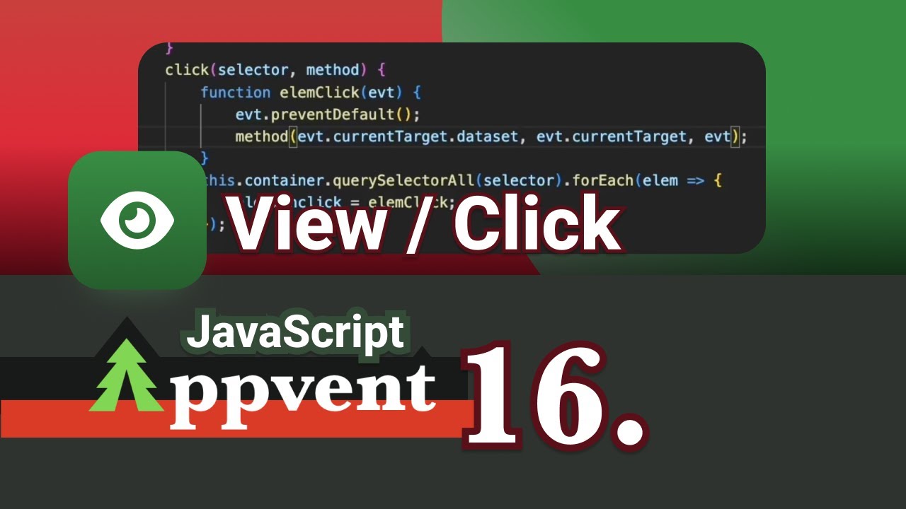 Nézet Click | Appvent 16. rész #javascript #app #development