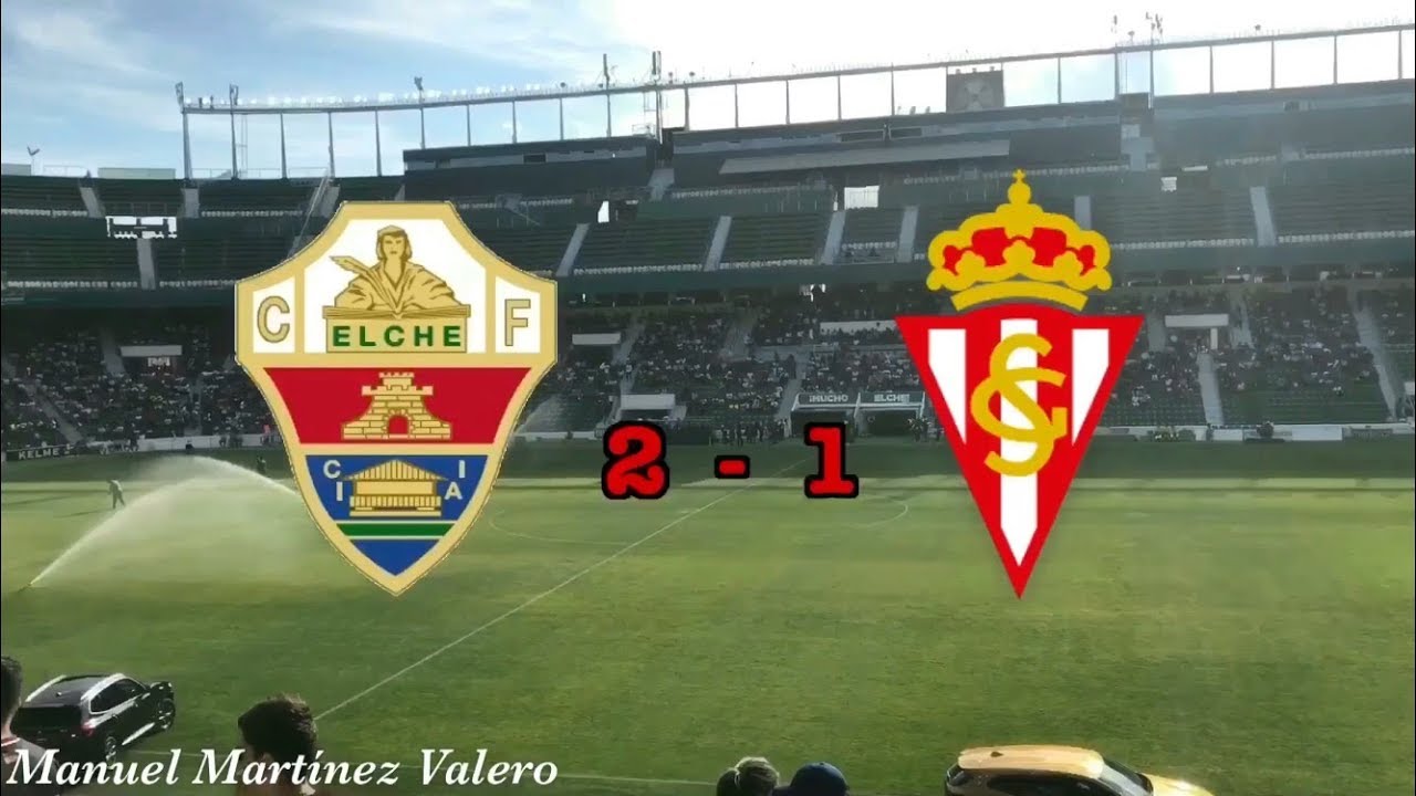 Elche C.F. 2, Real Sporting de Gijón ''B'' 1. Resumen.