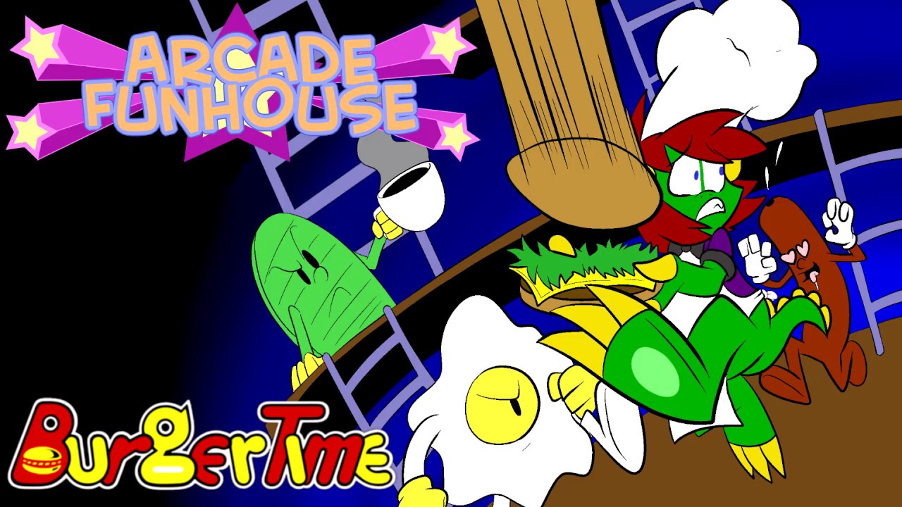 Игровой зал Arcade Funhouse - BurgerTime