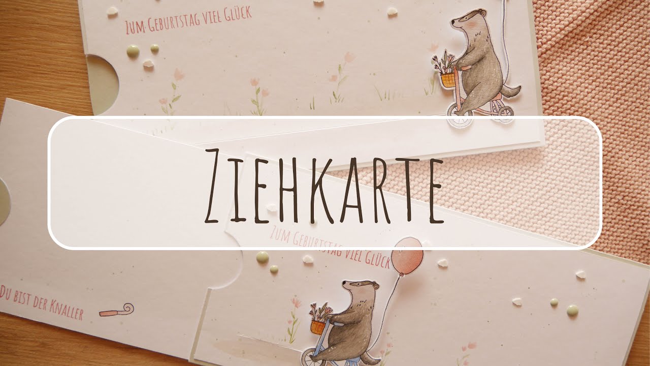 💕☕ TUTORIAL |  Ziehkarte | interaktive Karten mit #FesteFeiern2024
