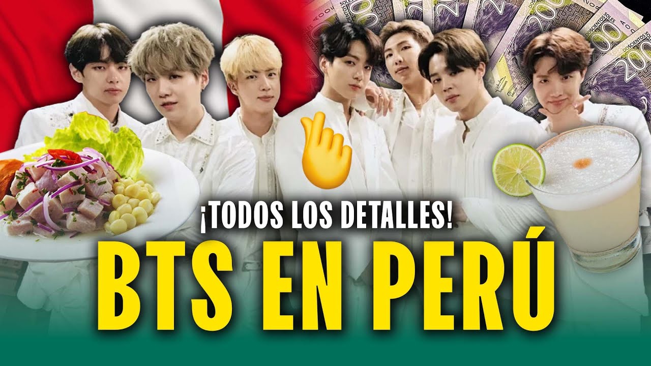 BTS EN PER&Uacute;: CONOCE TODOS LOS DETALLES DE LOS CONCIERTOS EN LIMA