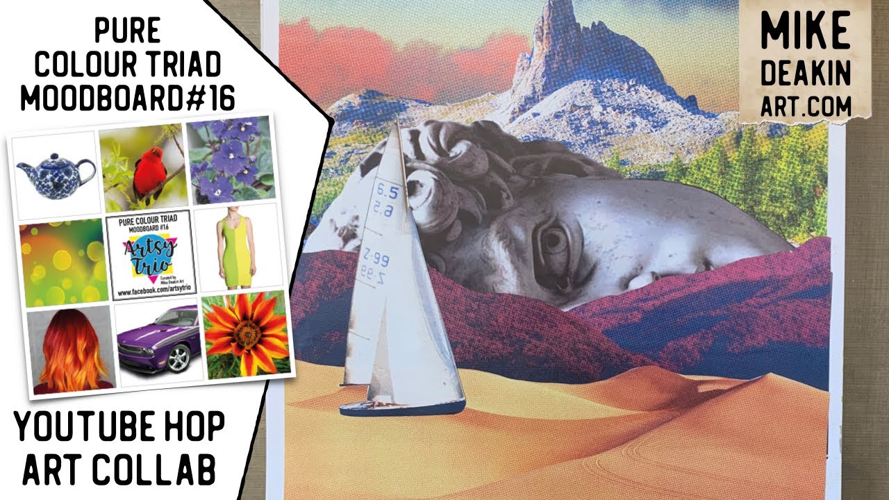 ArtsyTrio Video Hop - Moodboard No#16 
