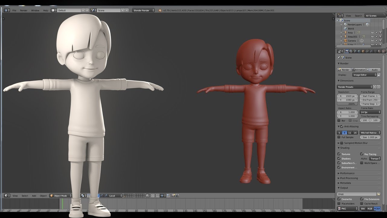 Character Creation Timelapse Part 5 