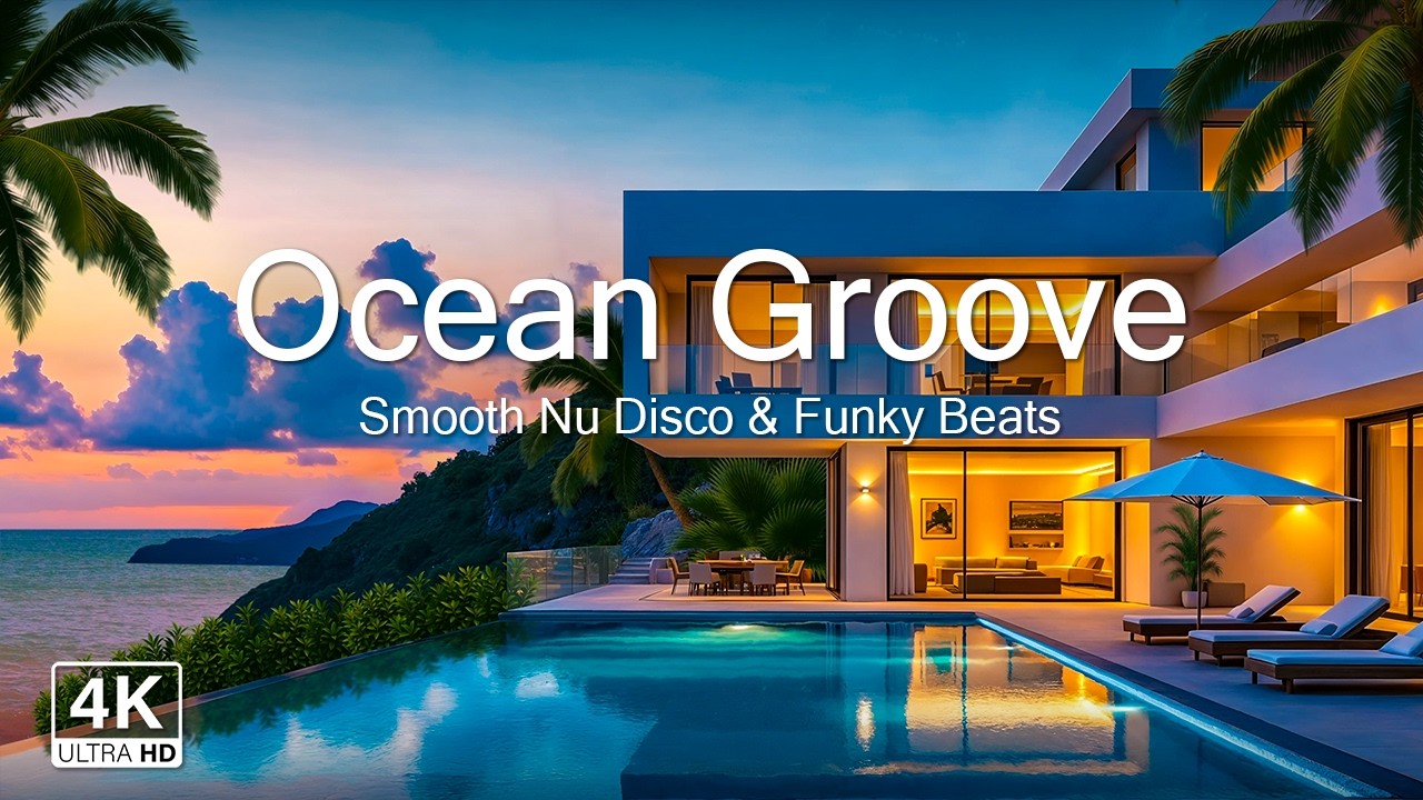 Ocean Sunset Love • Romantic Nu Disco Lounge with Male Vocals