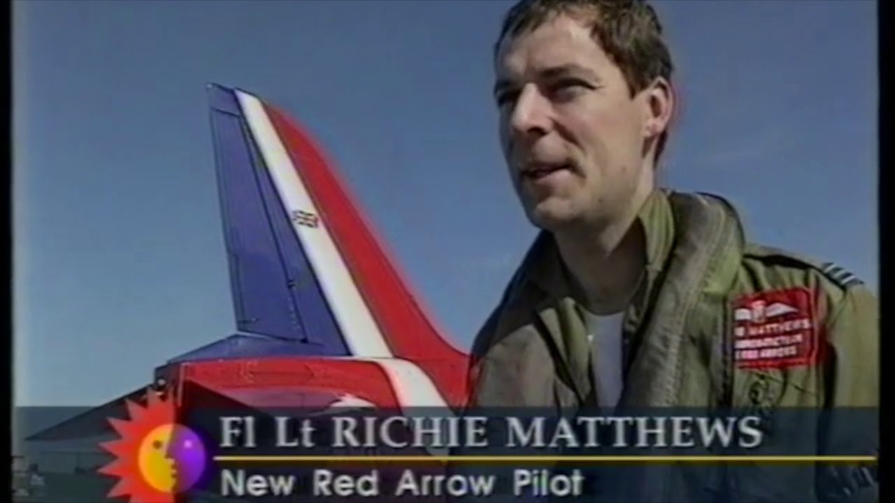 The world's top pilots - profile of elite RAF Red Arrows aerobatic display team (1994)