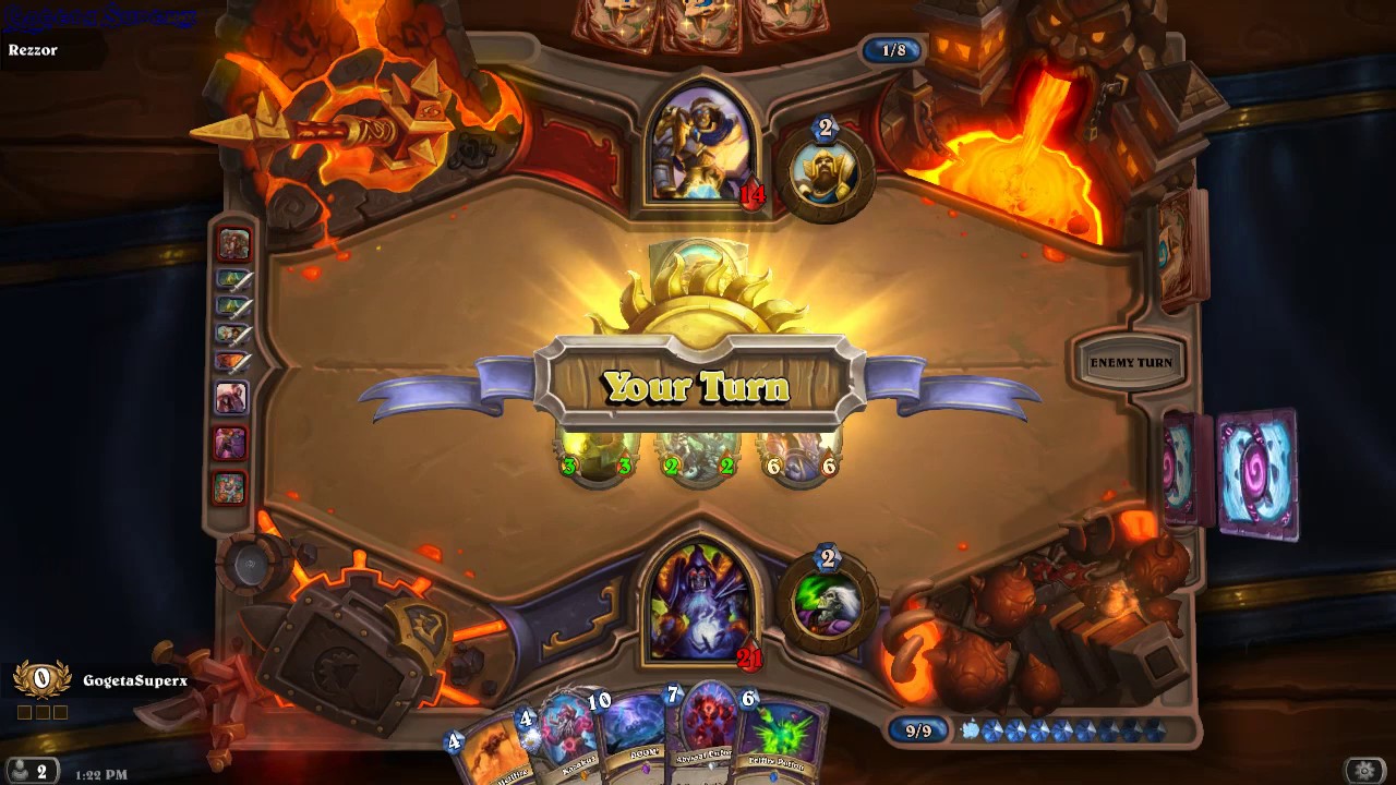 Hearthstone MSOG arena #10 - 5 wins - GogetaSuperx