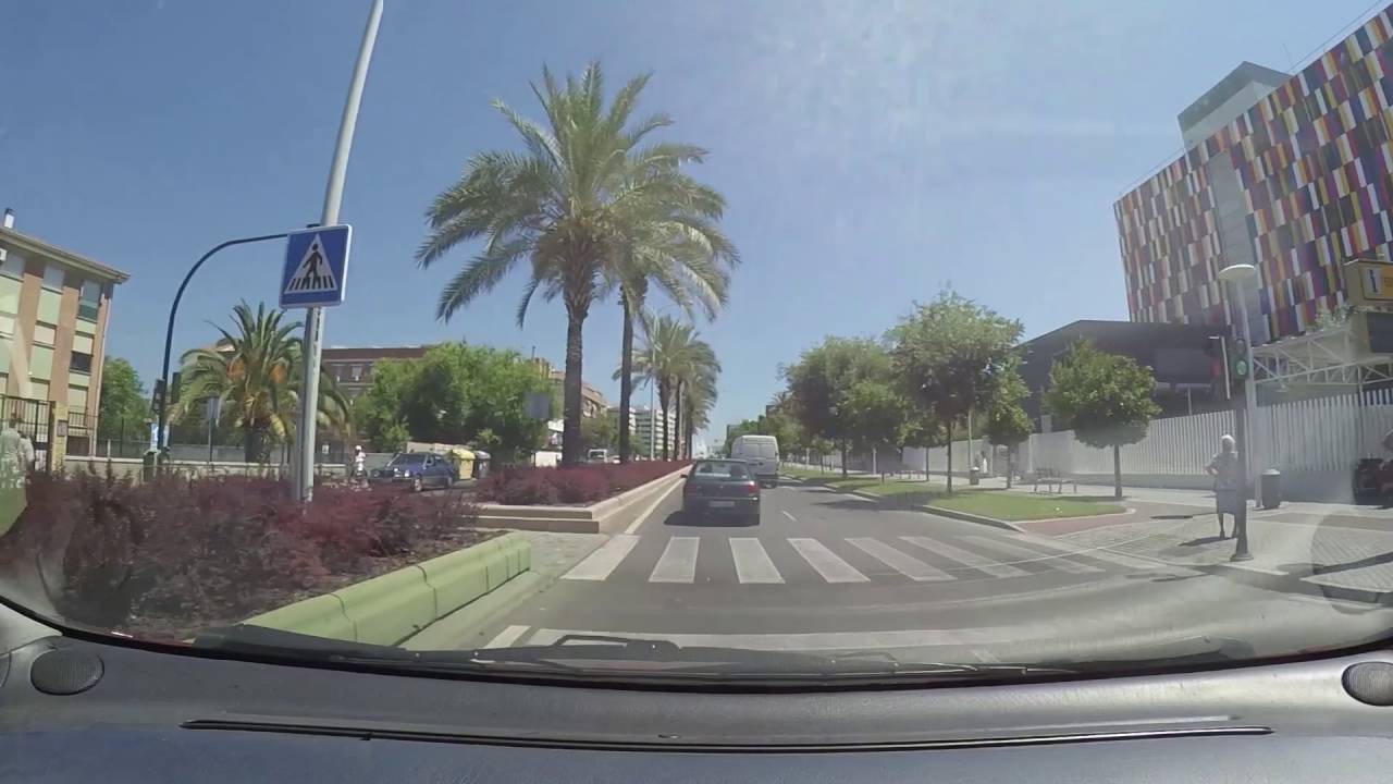 Parking in Cordoba Mosque coming from Sevilla - Malaga
