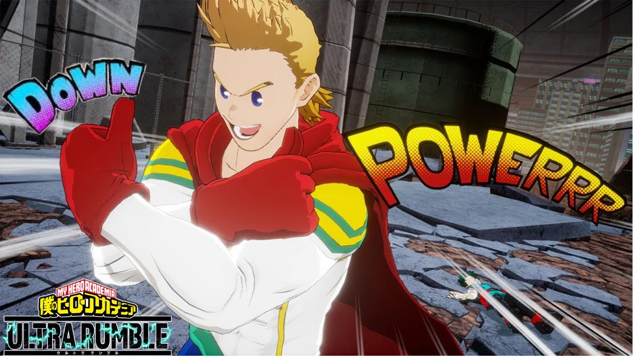 Мирио БЕЗУМНО ВЕСЕЛЫЙ в My Hero Ultra Rumble