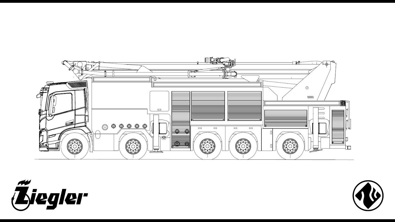 SB Sitech Services  Schuimblusvoertuig met blusarm Volvo FM 10x4 Unieke beelden Winschoten / Geleen
