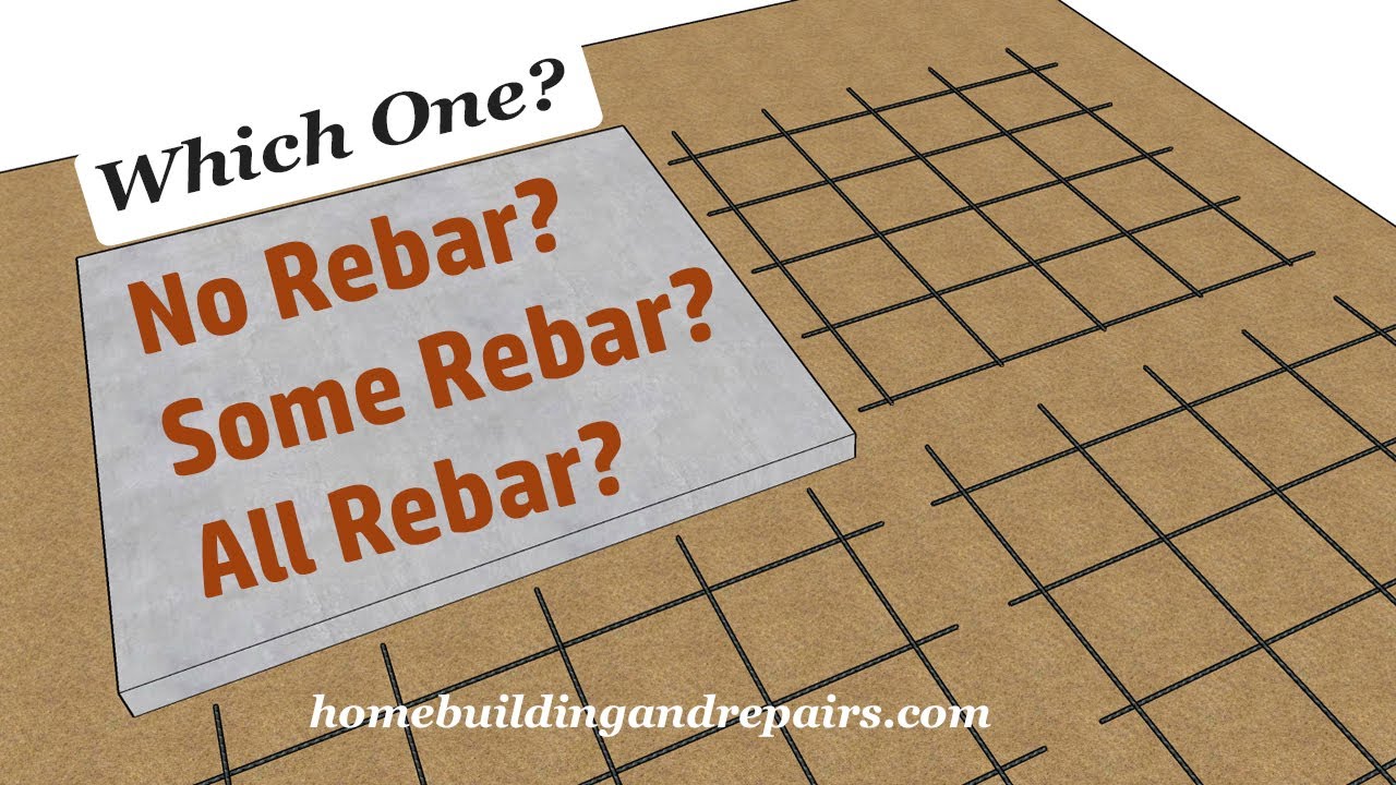 Watch This Video To Learn More About Using or Not Using Rebar For Concrete Driveway