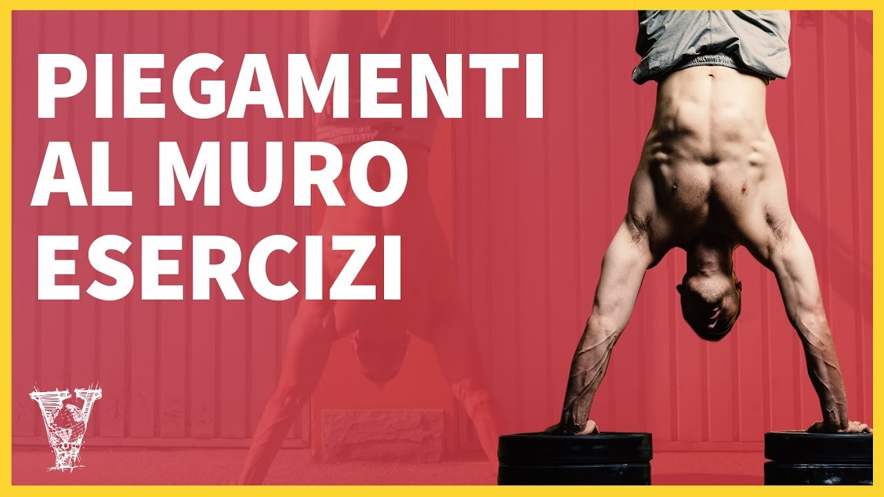 Piegamenti al muro: come eseguirli