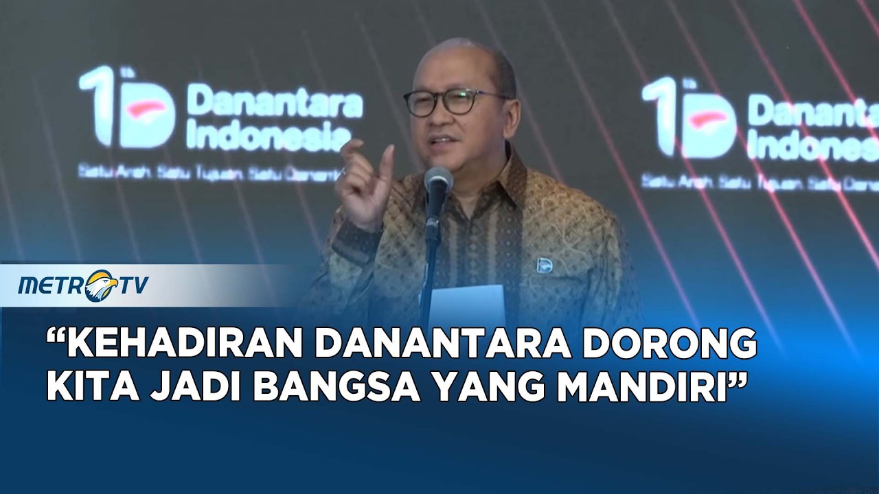 [FULL] Laporan Rosan Roeslani di Tasyakuran HUT ke-1 Danantara