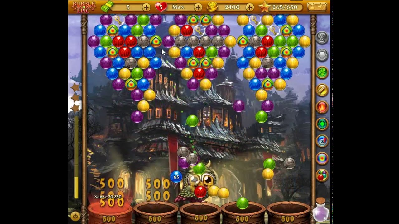 Bubble Epic Level 161 - NO BOOSTERS | SKILLGAMING ✔️