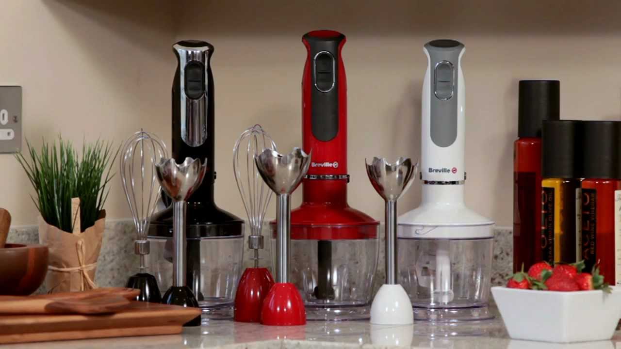 Breville Hand Blenders - for Smoothies, Milkshakes, Cocktails and Soups