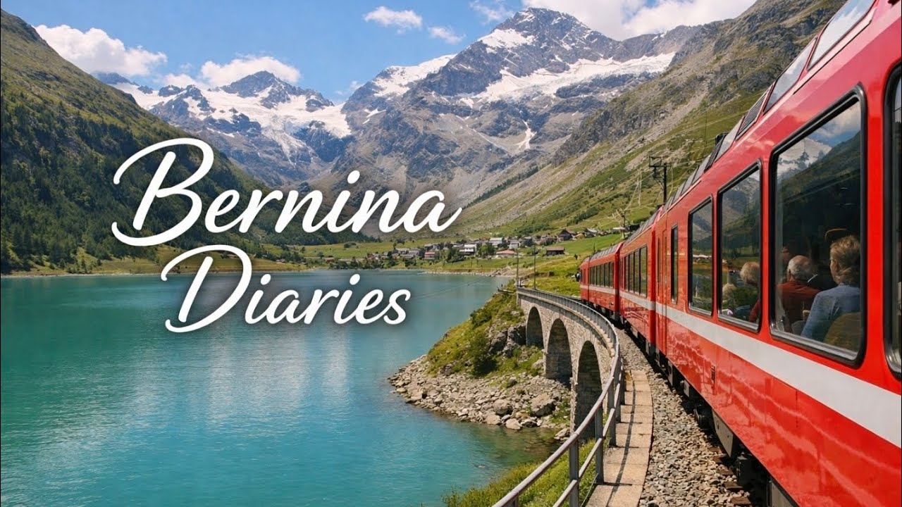 Bernina Express Train Tour-4K 