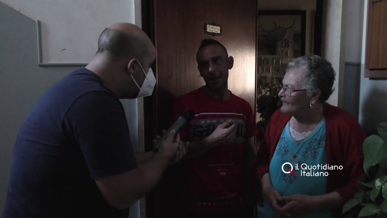 Bari, Lello e Angela al buio in mezzo a feci e topi. Zia Anna: 