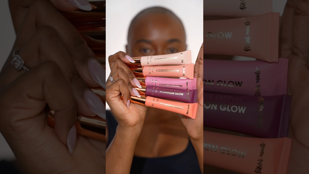 BT Cushion Glow Blush da Bruna Tavares em pele negra ✨ #brunatavares #blush #makepelenegra