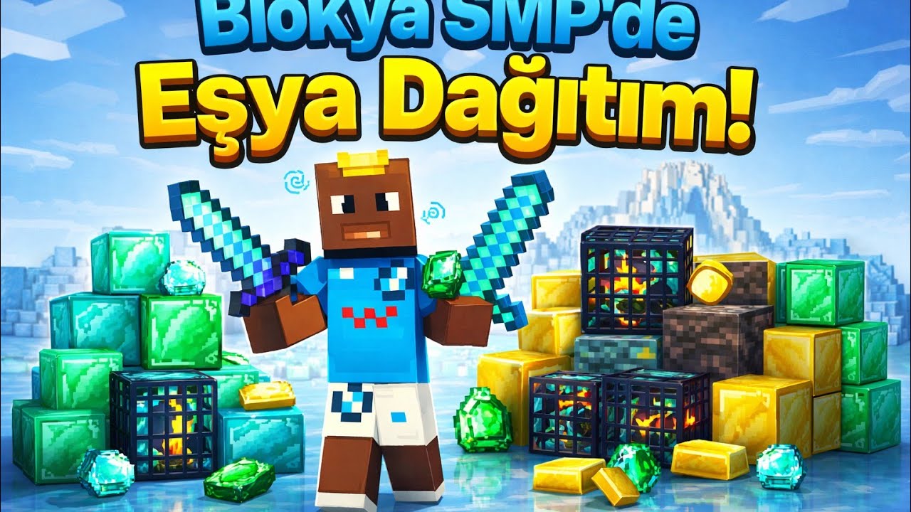 Blokya Smpde Büyük Çekiliş Yaptım!