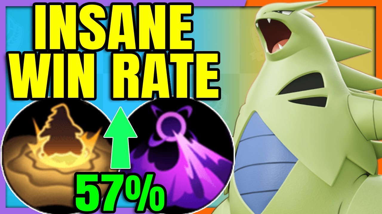 57%+ Win Rate this TYRANITAR BUILD is a Hidden Gem | Pokemon Unite