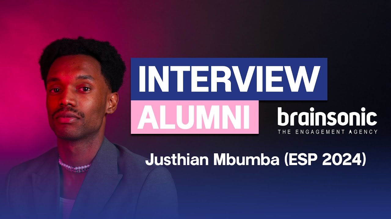 Justhian Mbumba (ESP 2024), de Chef de projet à Creative Strategist chez Brainsonic