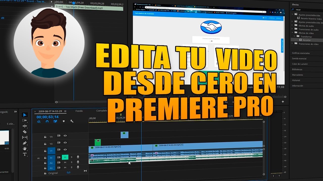 Cómo editar un video en Premiere Pro desde cero!🚀🔥