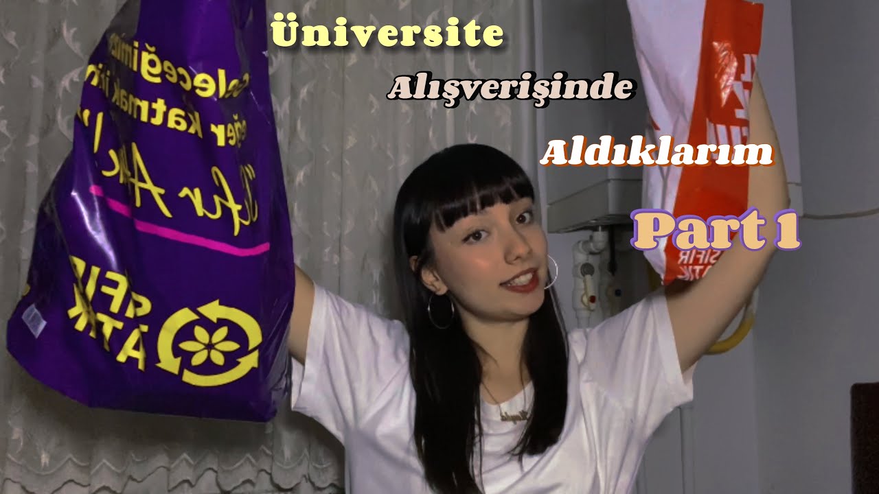 Üniversite Alışverişinde Aldıklarım Part 1 sizlerleee!!!🥳 #makyaj #üniversite #alışveriş #gratis 