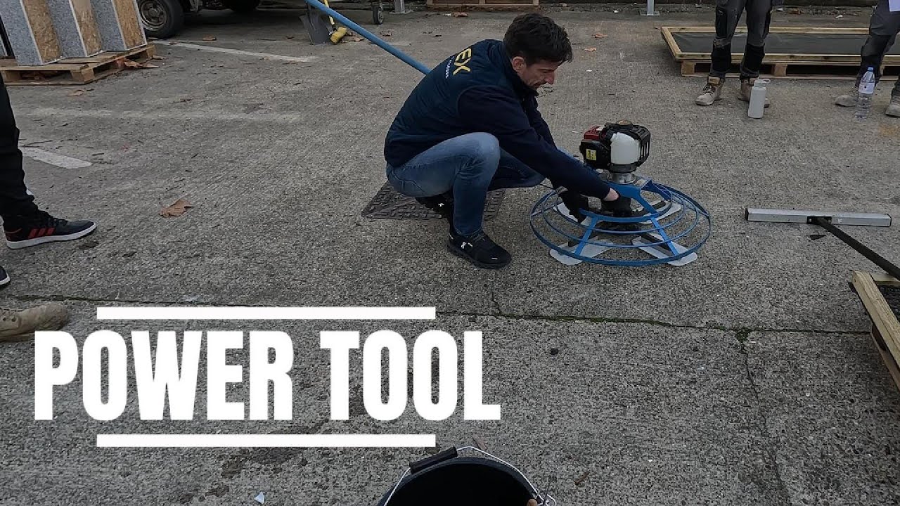 Resin Patio - power tool