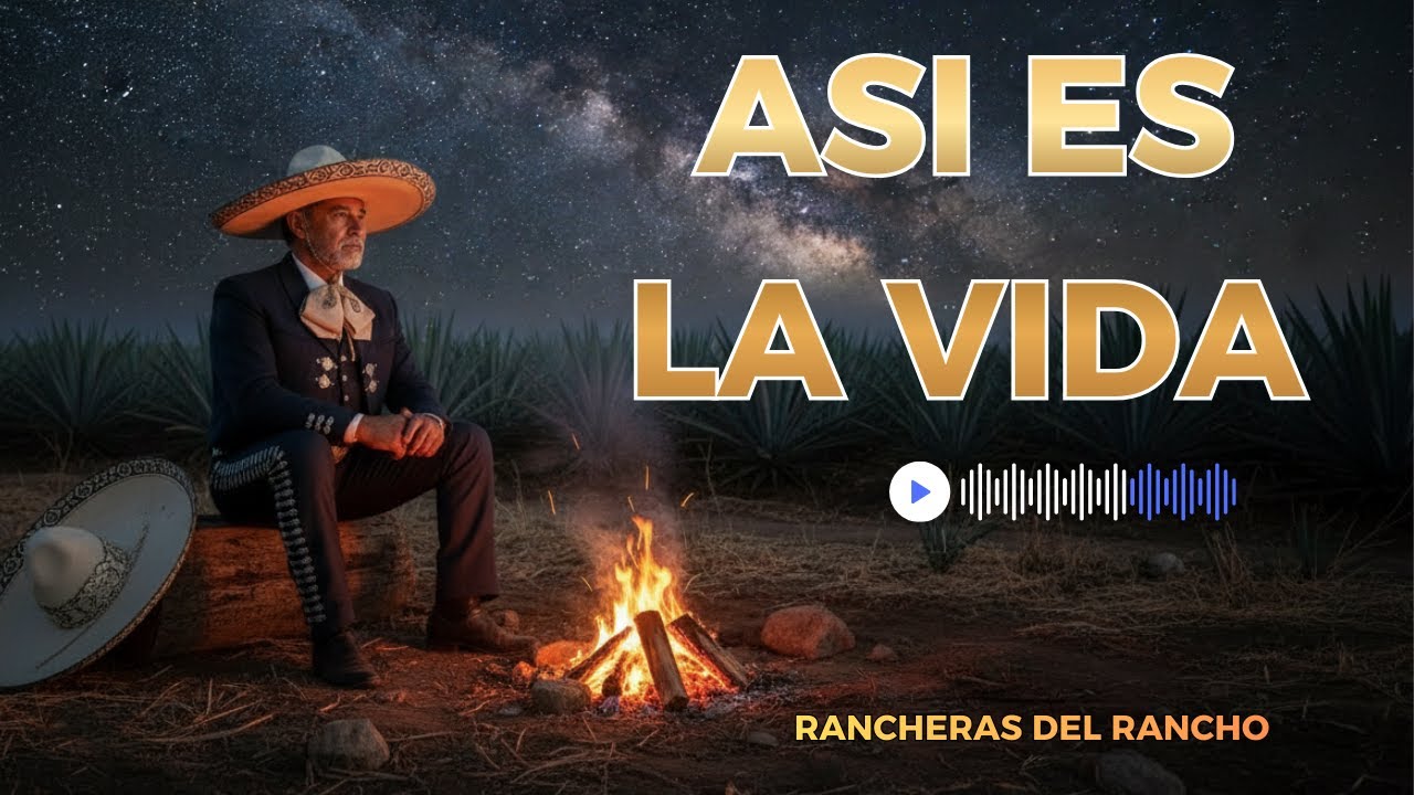 ASI ES LA VIDA - RANCHERA QUE  TE HARÁ PENSAR EN LA VIDA Y EL TIEMPO