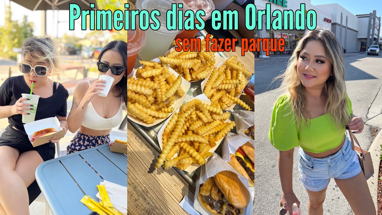 Primeiros dias em Orlando. Loja que tudo custa menos de 5 dólares.