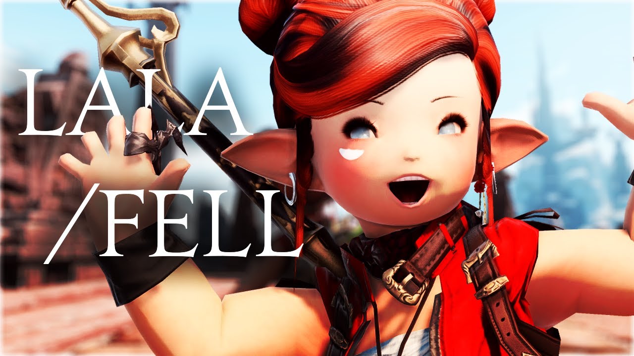 FFXIV My pronouns are lala/fell